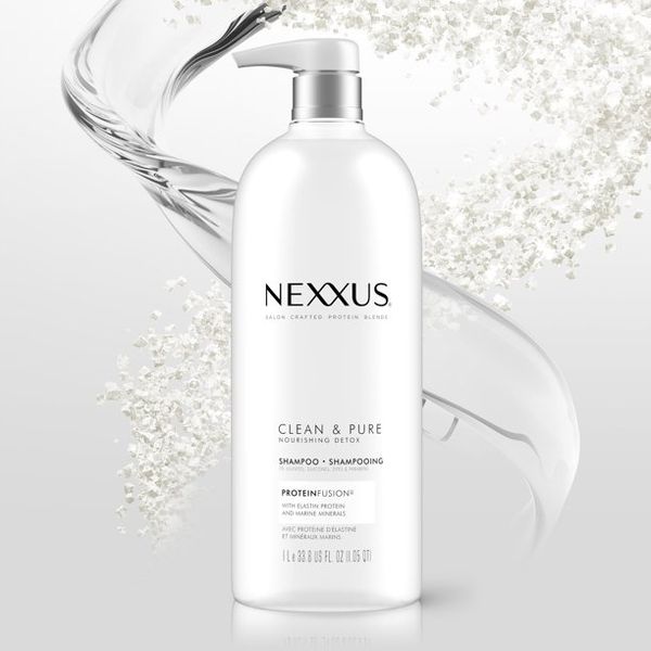Dầu gội và xả chuẩn salon Mỹ Nexxus Clean and Pure dành cho tóc hư tổn 1L [Mỹ]