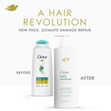 Dầu gội và xả siêu dưỡng ẩm Dove Daily Moisture Damage Therapy 2-in-1 532 mL [Mỹ]