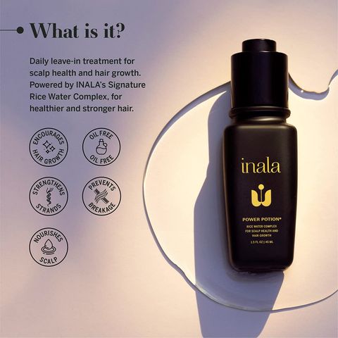 Serum dưỡng tóc chống gãy rụng  Inala Power Potion - Rice Water Complex 45mL [Mỹ]