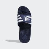 Dép có gai mềm dẻo massage thư giãn xanh trắng, unisex Adidas ADISSAGE SLIDES [Auth]