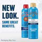 Trị hôi chân, xịt bột không chứa talc - Gold Bond No Mess Foot Powder Spray, 198g, Fresh