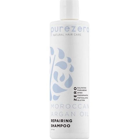 Dầu gội phục hồi tóc hư tổn Moroccan Argan Oil Purezero 591 mL [ Mỹ ]