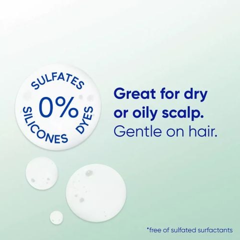 [Mỹ] Dầu gội sạch gàu, lành tính chuẩn Mỹ thế hệ mới Head & Shoulders Bare 400mL