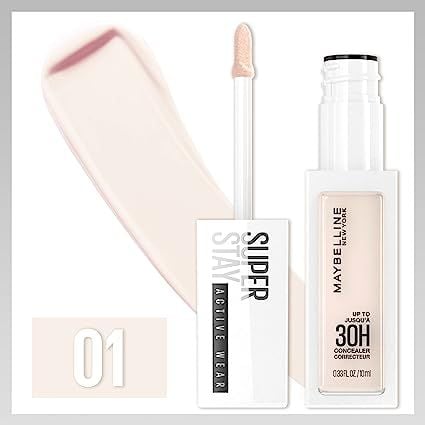 Kem che khuyết điểm siêu bền Maybelline New York Super Stay Liquid Concealer Makeup 10mL [Mỹ]