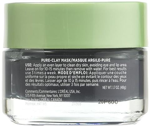 Mặt nạ đất sét nguyên chất L'Oreal Skin Expert Detox & Brighten 48g [Mỹ]