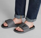 Dép quai ngang, dán Unisex siêu nhẹ, êm Xám đen PUMA COOL CAT 2.0 V Fs Grey Black