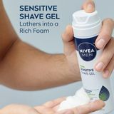 Gel cạo râu Nivea Men Shaving Gel Sensitive 198g [Mỹ]