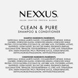 Dầu gội và xả chuẩn salon Mỹ Nexxus Clean and Pure dành cho tóc hư tổn 1L [Mỹ]