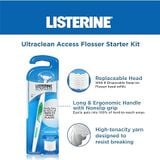 Bộ tăm xỉa răng gồm tay cầm và chỉ nha khoa thay thế Listerine [Mỹ]