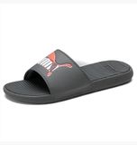 Dép Puma Cool Cat Leap Men's Slides 383441-06 Màu Đen Họa Tiết Đỏ Size 43
