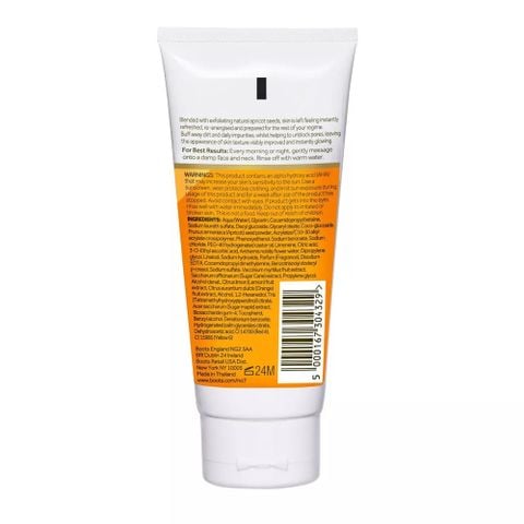 Sữa rửa mặt tẩy tế bào chết No7 Radiance+ 100 mL [Mỹ]