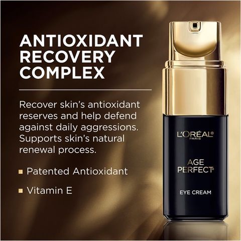 Kem dưỡng giảm nếp nhăn và thâm quầng vùng mắt L’OREAL Paris Age Perfect Eye Cream