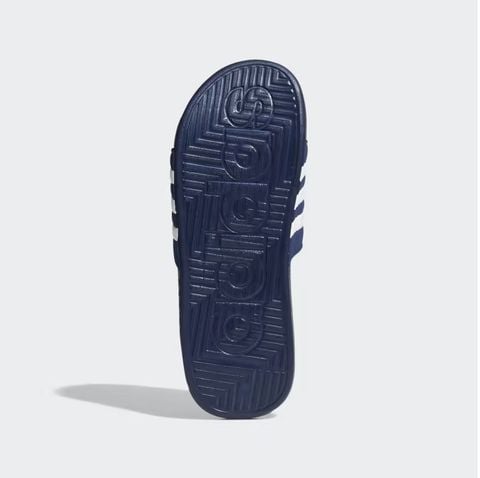 Dép có gai mềm dẻo massage thư giãn xanh trắng, unisex Adidas ADISSAGE SLIDES [Auth]