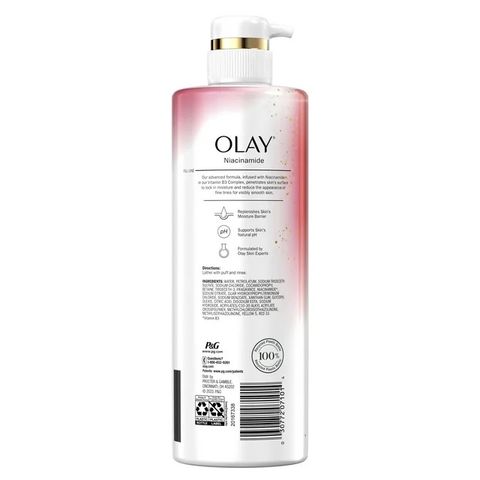 Sữa tắm dưỡng ẩm, mềm mịn, chống lão hóa, săn da Olay 591mL [Mỹ]