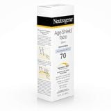 [Mỹ] Kem chống nắng phổ rộng, dưỡng da chống lão hóa, không gây bóng nhờn Neutrogena Age Shield SPF 70, 88mL