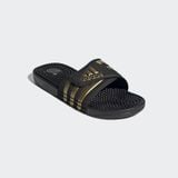 Dép có gai mềm dẻo massage thư giãn đen, vàng đồng unisex Adidas ADISSAGE SLIDES [Auth]