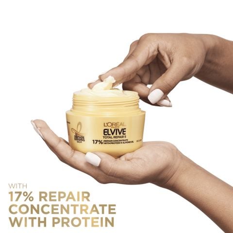 [Mỹ] Kem Ủ Phục Hồi Tóc Hư Tổn L'Oreal Paris Hair Care Elvive Total Repair 5