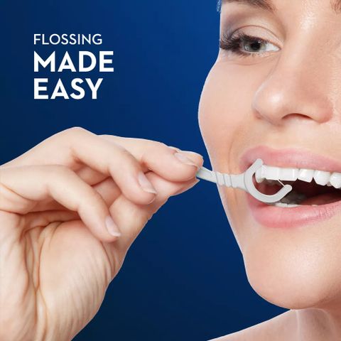 Tăm chỉ nha khoa sạch sâu hương bạc hà tưới mát Oral -B Mỹ - gói 75 chiếc