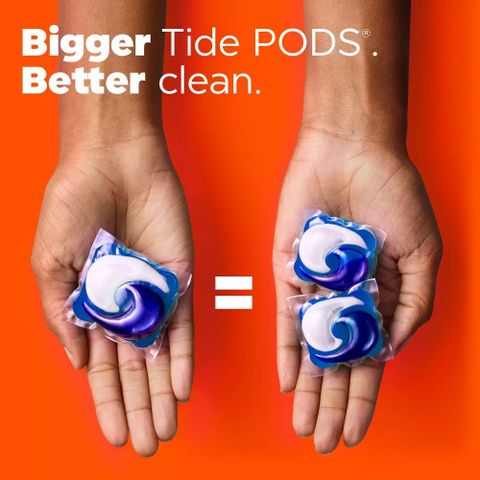 Viên giặt sạch sâu Tide Hygienic Clean Power Pods Original thùng 45 viên nhập Mỹ