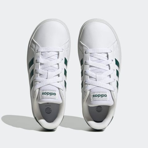 Size 36; 36.75; 37.25; 38 Giày Sneakers Trẻ Em Unisex ADIDAS Grand Court 2.0 IG4830 [Auth]