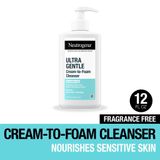 [Combo 2] Sữa Rửa Mặt Neutrogena Dịu Nhẹ Dạng Kem Tạo Bọt – Làm Sạch Dịu Êm, Không Khô Da Cho Da Nhạy Cảm