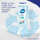 Sữa tắm dưỡng ẩm da hương dừa Dial Body Wash Refresh & Renew Coconut Water Mỹ 473 mL