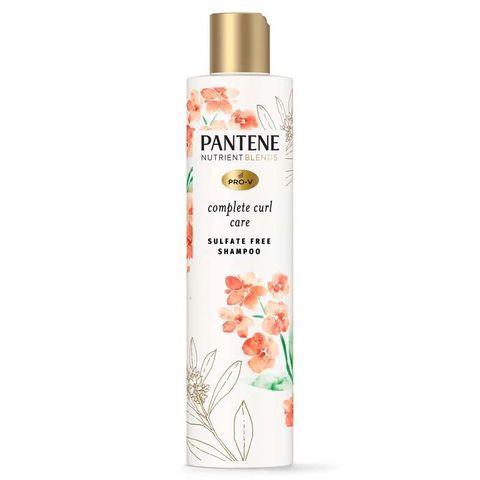 Dầu gội và xả dành cho tóc xoăn Pantene Nutrient Blends Pro-V with Jojoba oil 285 mL [Mỹ]