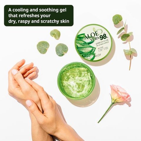 Gel lô hội (nha đam) Aloe Vera 92% Soothing Gel Nature Republic