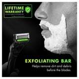 Dao cạo râu siêu bền với công nghệ tẩy tế bào chết cho nam giới Gillette Labs [Mỹ]