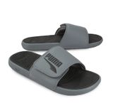 Dép quai ngang, dán Unisex siêu nhẹ, êm Xám đen PUMA COOL CAT 2.0 V Fs Grey Black