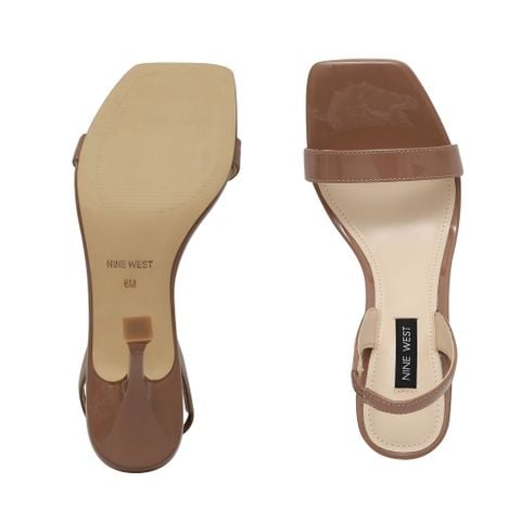 Xăng đan cao gót quai ngang Nine West YUP - Chuẩn Mỹ
