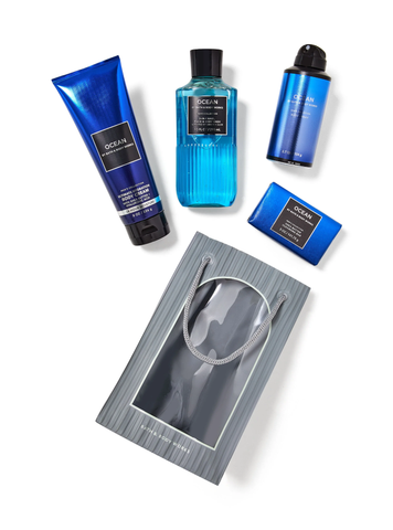 Bộ chăm sóc da cho Nam giới Bath & Body Works Ocean Gift Set - 4 sản phẩm