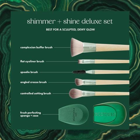 Bộ cọ trang điểm EcoTools [Chuẩn Mỹ]