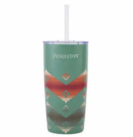 [Mỹ] Ly đựng nước nóng lạnh nắp trượt ống hút PENDLETON 591 mL