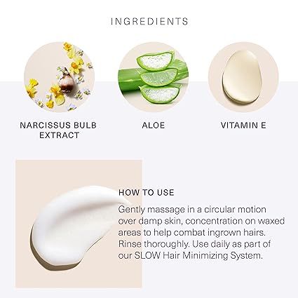 [Auth] Bộ sản phẩm dưỡng sáng da, tẩy tế bào chết ngăn ngừa lông mọc ngược cho các vùng bikini, nách, chân EWC