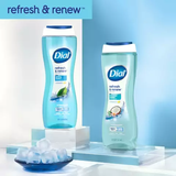 Sữa tắm dưỡng ẩm da hương dừa Dial Body Wash Refresh & Renew Coconut Water Mỹ 473 mL