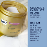 RoC Line Smoothing Daily Cleansing Pads – Miếng Lau Làm Mịn & Sạch Da (28 miếng)