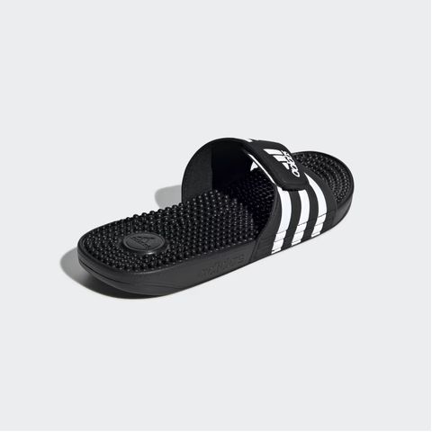 Dép có gai mềm dẻo massage thư giãn đen, trắng unisex Adidas ADISSAGE SLIDES [Auth]
