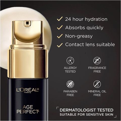 Kem dưỡng giảm nếp nhăn và thâm quầng vùng mắt L’OREAL Paris Age Perfect Eye Cream