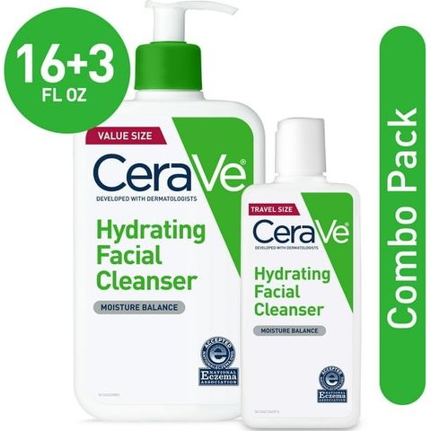Sữa rửa mặt Cerave Foaming Facial Cleanser 473ml - tặng chai 87ml