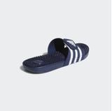 Dép có gai mềm dẻo massage thư giãn xanh trắng, unisex Adidas ADISSAGE SLIDES [Auth]