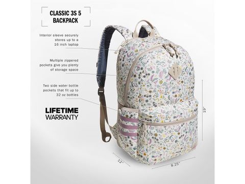 Balo Adidas Thời Trang bản Mỹ In Hoa, Size Lớn