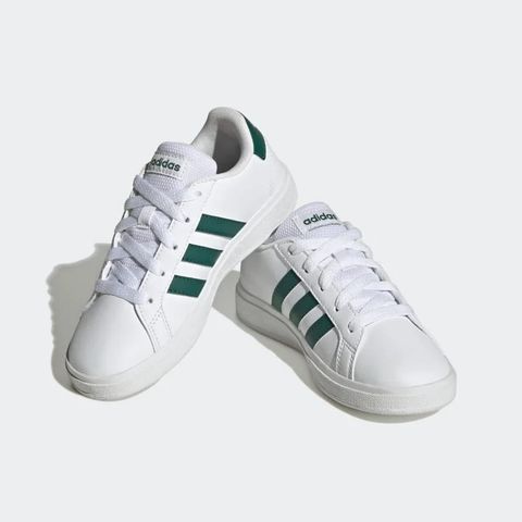 Size 36; 36.75; 37.25; 38 Giày Sneakers Trẻ Em Unisex ADIDAS Grand Court 2.0 IG4830 [Auth]