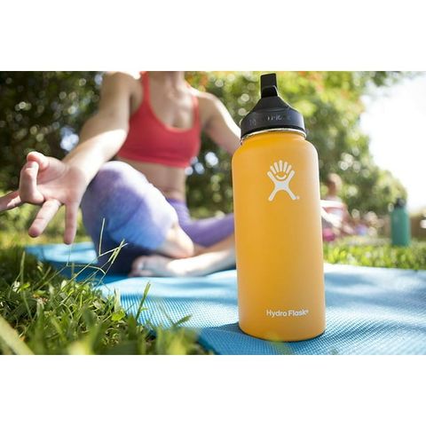 [Mỹ] Bình giữ nhiệt Hydro Flask miệng tiêu chuẩn nắp ống hút linh hoạt.