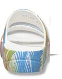 Crocs Baya Platform Slide Sandal – White Multi Color Leaves | Nàng thơ mùa hè