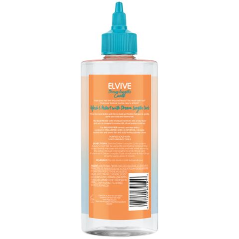 Dầu gội thảo mộc cho tóc xoăn L'Oreal Paris Elvive Dream Lengths Curls Micellar [Mỹ]