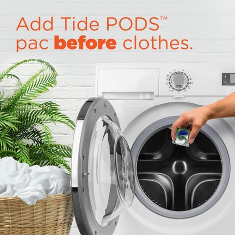 Viên giặt Tide PODS® 3 trong 1 - Giải pháp giặt giũ toàn diện - 1 thùng 112 viên nhập bản Mỹ