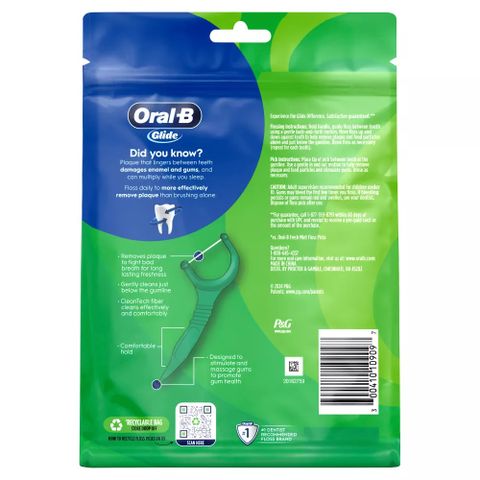 Tăm chỉ nha khoa tươi mát hương bạc hà Oral -B Mỹ