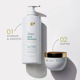 Dầu gội và xả siêu dưỡng ẩm Dove Daily Moisture Damage Therapy 2-in-1 532 mL [Mỹ]
