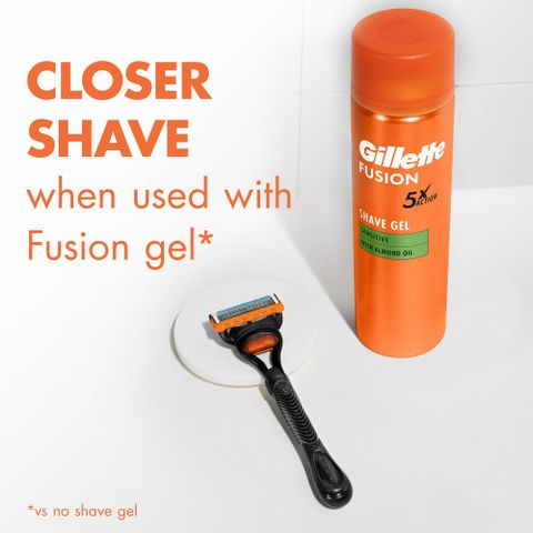 Dao cạo râu nam 5 lớp Gillette Fusion5 hộp 1 cán 1 đầu [Mỹ]